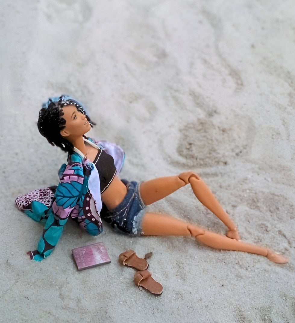 Summer coat Sewing Pattern for 11” Fashion Dolls