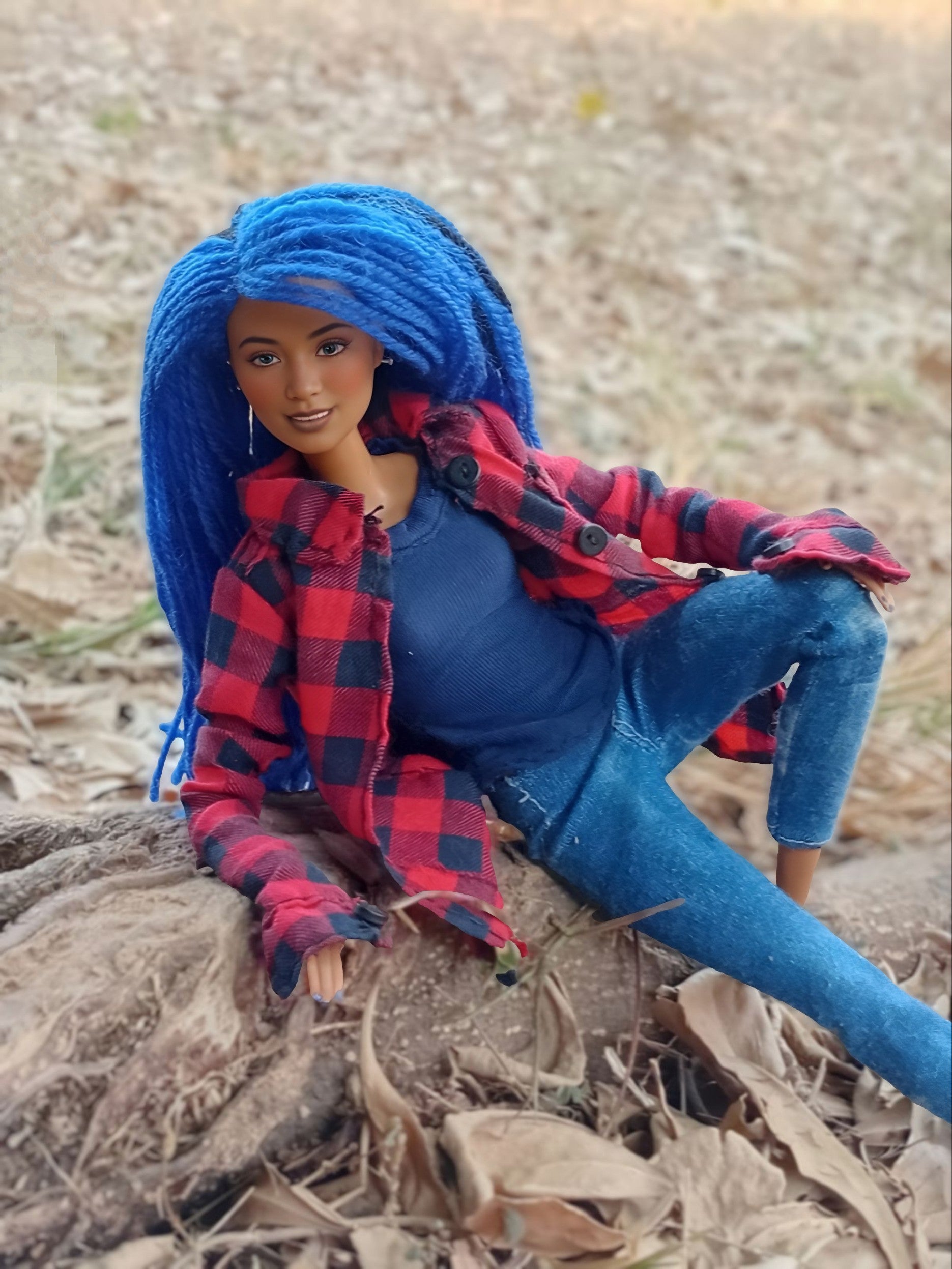 Classic botton-up shirt Sewing Pattern for 11” Fashion Dolls