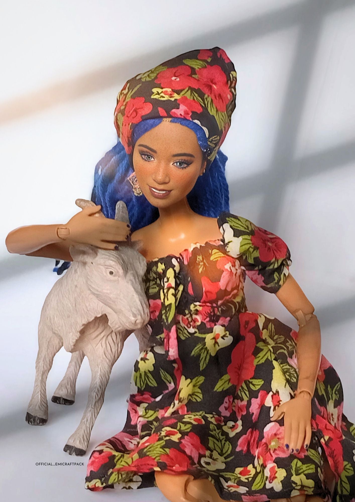 Cottage milkmaid dress| Sewing Pattern for 11” Fashion Dolls